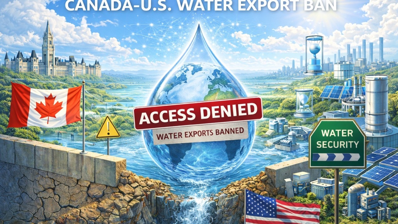 Canada US Water Export Ban