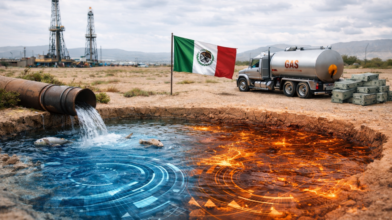 Fracking operations