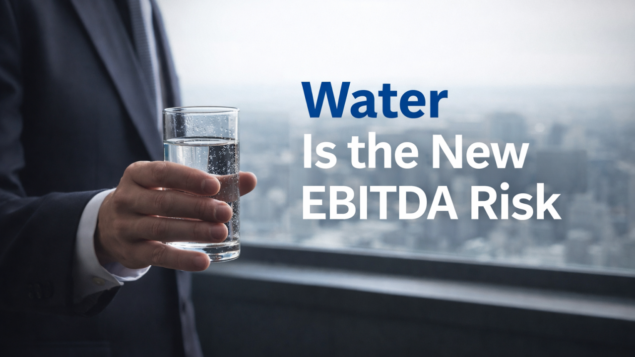 Water Is the New EBITDA Risk